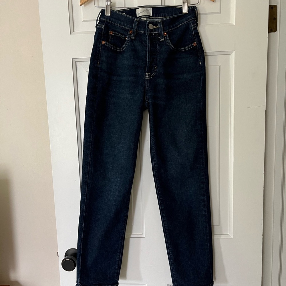 Dark Blue Denim Jeans